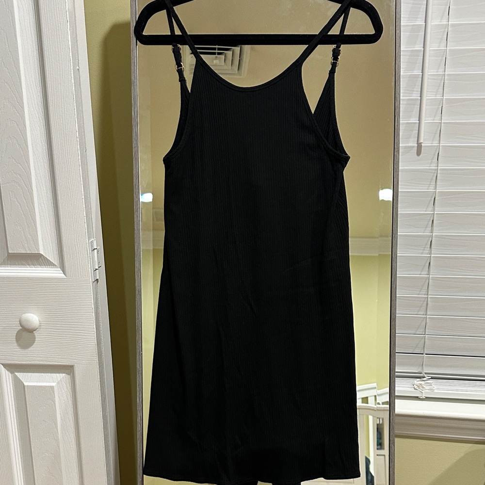 O'Neill Black Ribbed Dress
